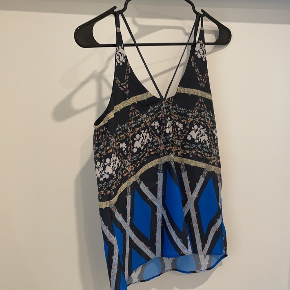 Topshop multicolor , spaghetti strap, blouse - Picture 2 of 3